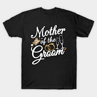 Mother Of The Groom Mom For Wedding Or Bachelor T-Shirt